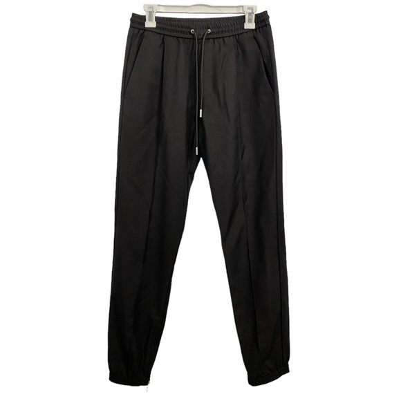 NWOT DIOR Wool Jogger Pants In Noir XS 28 (EUR 44) - Picture 2 of 13